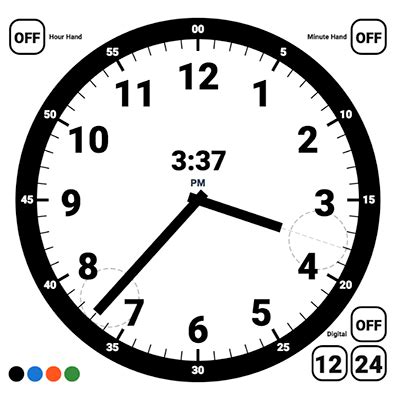 Interactive Clock | Classroom Resources | Class Playground