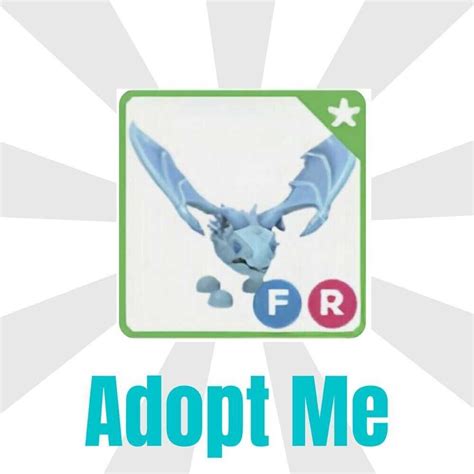 FLY RIDE FROST DRAGON - ADOPT ME