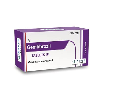 Gemfibrozil tablet supplier – Kavya Pharma