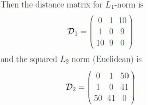 R - Manhattan / Euclidean distance calculations into a matrix - Stack Overflow