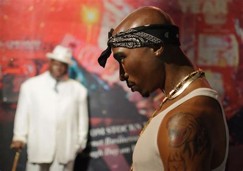 Tupac Shakur at Madame Tussaud's New York | Two key 1990s ra… | Flickr