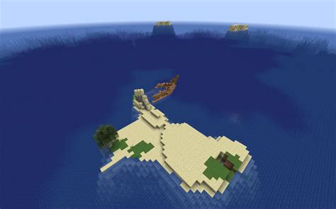 Shipwreck Survival Island - Minecraft 1.14 Seed - Minecraft Seed HQ