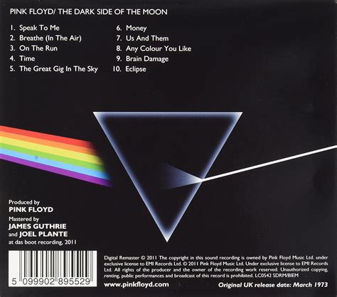 Álbumes 96+ Imagen De Fondo Pink Floyd The Dark Side Of The Moon Canciones Lleno