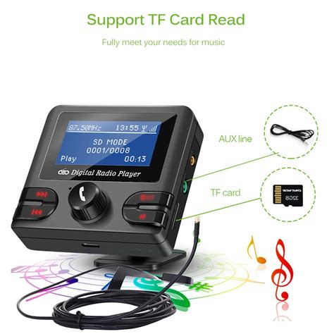 Aliexpress.com : Buy In car DAB/DAB+ Radio Audio Player With FM Transmitter & Bluetooth Hands ...