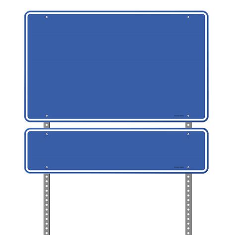 Blue Road Sign Illustrations, Royalty-Free Vector Graphics & Clip Art - iStock