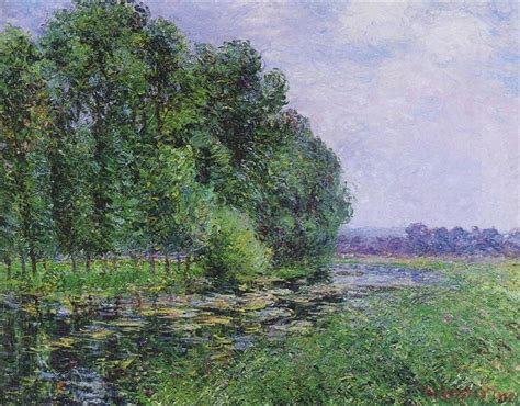 By the Eure River in Summer, 1902 - Gustave Loiseau - WikiArt.org