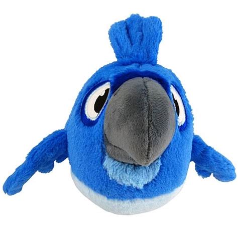 Angry Birds Rio Blue Bird Talking 16-Inch Plush