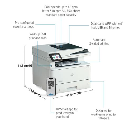 HP LaserJet Pro MFP 4101fdn Printer - Zdass GSA