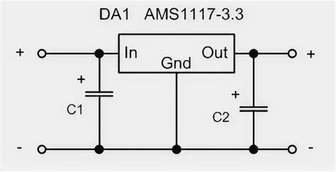 Ams1117 5v Circuit Diagram