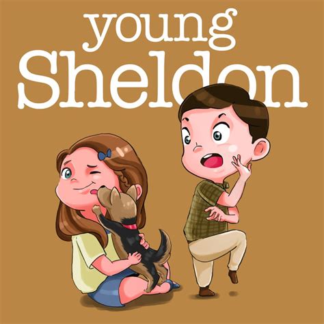 Young Sheldon on Behance Big Bang Theory Funny, The Big Band Theory ...