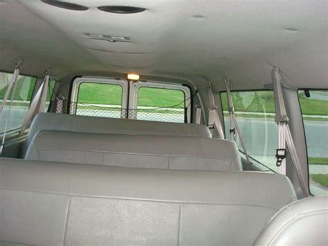 Ford econoline passenger van interior