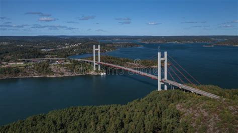 Tjörnbron Bridge To the Archipelago Island Tjörn on the West Coast of Sweden Stock Photo - Image ...