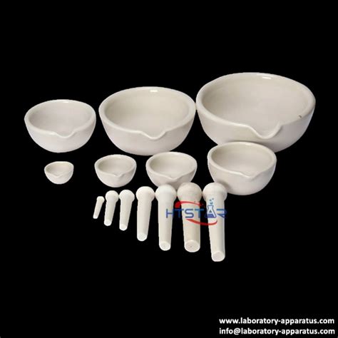 Mortar & Pestle Porcelain Lab Ceramic Product Sciencetific Instrument Lab Consumable ...