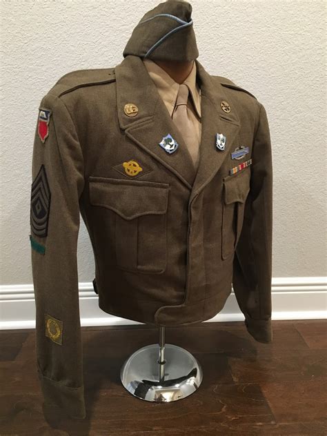 76th Infantry Division in WWII Collection: 304th IR 1st Sgt Uniform ...