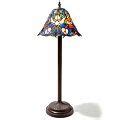 Tiffany-Style 70.5" Delarosa Stained Glass Torchiere Lamp ShopNBC.com | Torchiere lamp, Stained ...