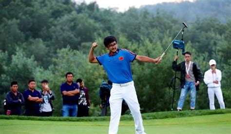 Chinese golf star Dou Zecheng sets sights on US – but impressing at ...