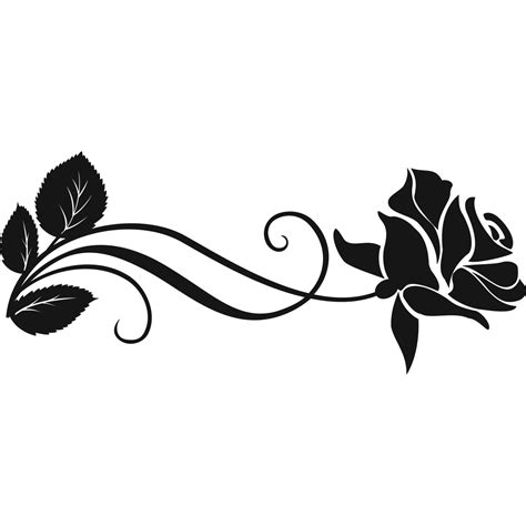 Clip art Rose Vector graphics Silhouette Flower - rose png download ...