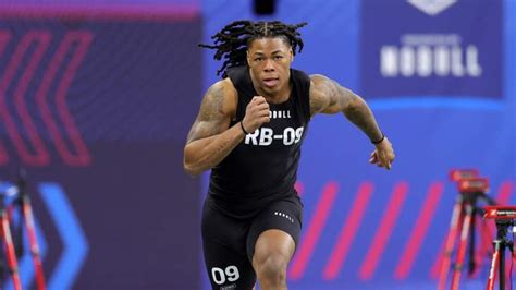 Jahmyr Gibbs Raises Draft Stock With NFL Combine Showing