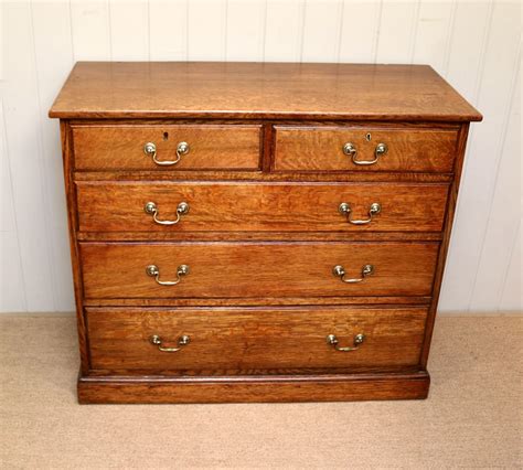 Solid Oak Chest Of Drawers as294a3659 - Antiques Atlas