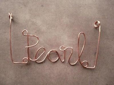 39 Wire Letters with DIY Instructions - Guide Patterns