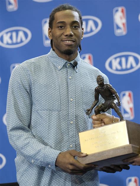 San Antonio Spurs Forward Kawhi Leonard Wins NBA Defensive Player Of ...