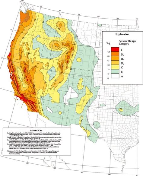 Earthquake Hazard Maps | FEMA.gov