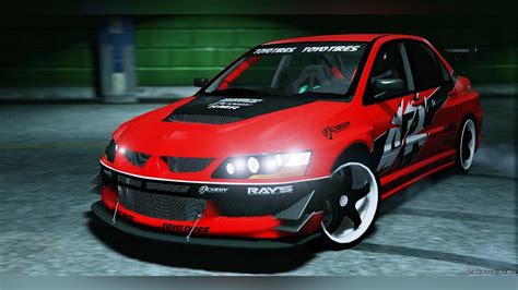 Download [FnF Tokyo Drift] 2006 Mitsubishi Lancer Evolution IX 1.0 for GTA 5