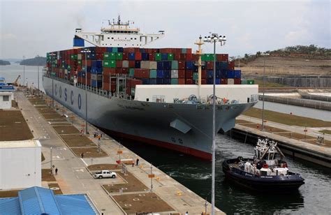 COSCO Development Sets Record as Largest Ship to Use Panama Canal Expansion