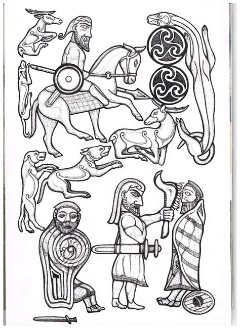 Pictish stone carving | Celtic art, Celtic artwork, Norse tattoo