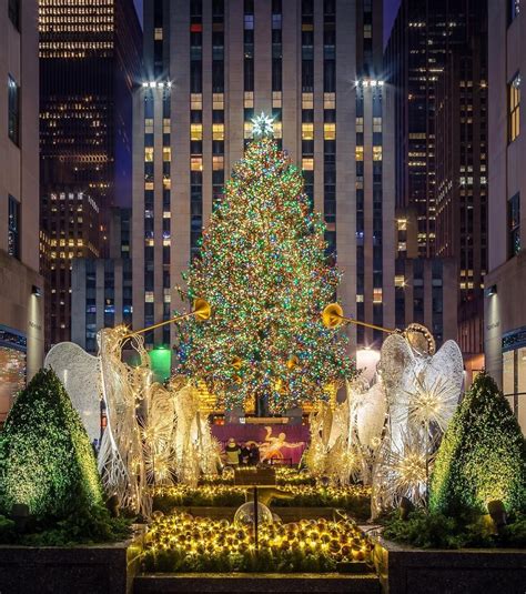 Rockefeller Center Christmas Tree 🎄 by @nathanmphotos