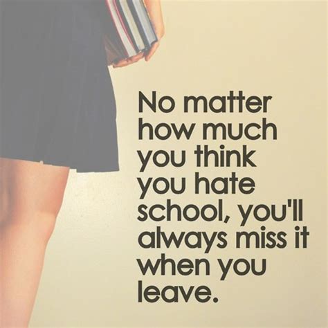 I Hate School Quotes. QuotesGram