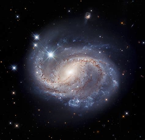 Hubble Captures Majestic Barred Spiral