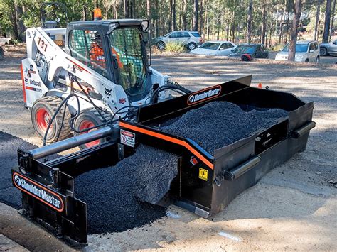 ShoulderMaster attachment turns skid steers into road pavers