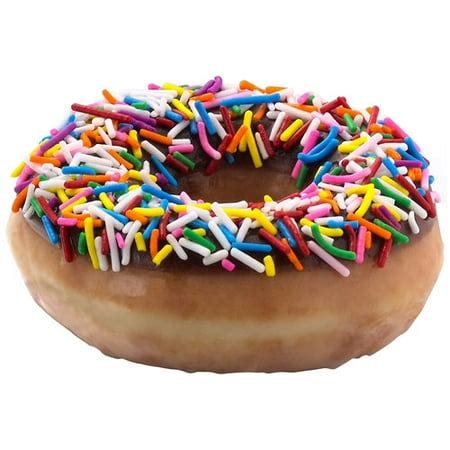 Krispy Kreme Chocolate Iced Sprinkle Doughnut - Walmart.com