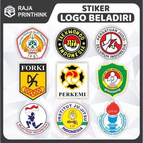 Jual Sticker Stiker IPSI TAEKWONDO JUDO FORKI PERKEMI PERTINA TARUNG ...