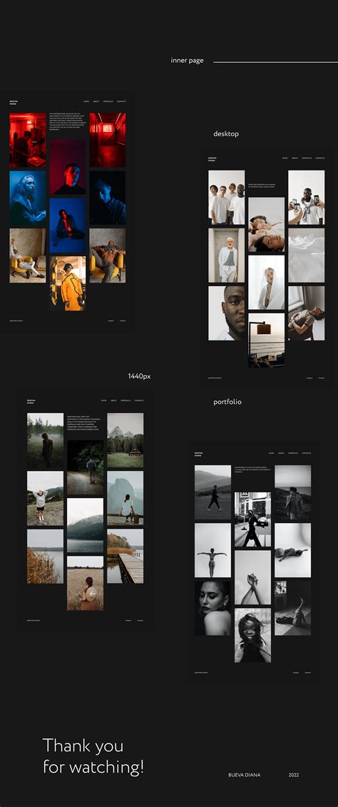 Portfolio photographer on Behance