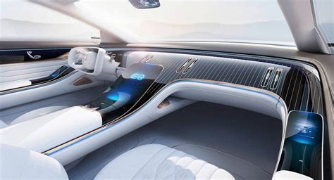 New Mercedes-Benz EQS Study Reveals Futuristic, Lounge-Like Interior ...