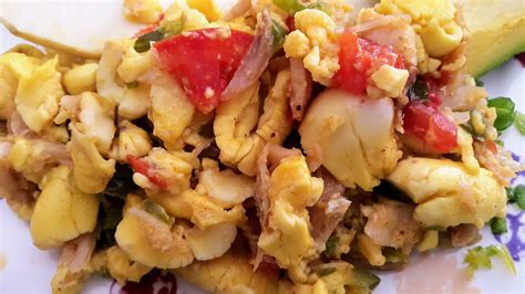 Ackee and Saltfish Recipe - Jamaican National Dish