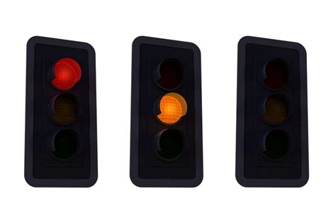 You Are Approaching A Flashing Red Traffic Light At An Intersection ...