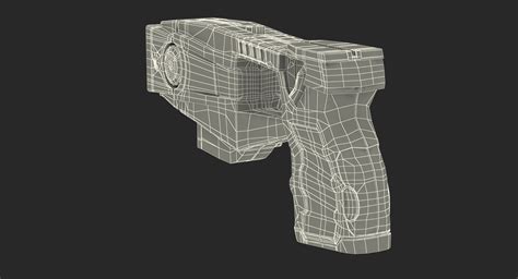 Police Taser Gun 3d Model