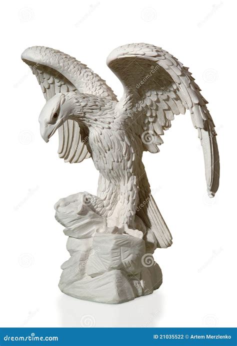 Statue of an eagle stock photo. Image of object, pedestal - 21035522