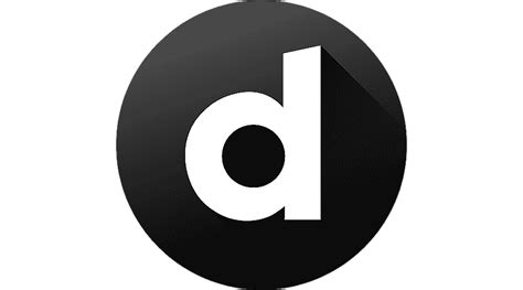 Dailymotion black round logo transparent PNG - StickPNG