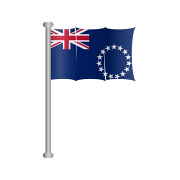 Cook Islands Flag Vector, Cook Islands, Flag, Cook Islands Flag PNG and ...