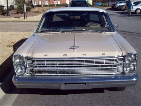 1966 Ford Galaxie 500 Sedan 4-Door 58153 Miles Tan Sedan Auto for sale: photos, technical ...