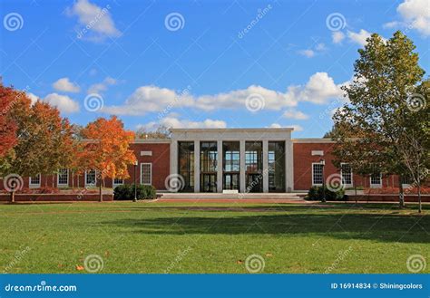 Johns Hopkins University Campus Editorial Stock Image - Image of clouds ...