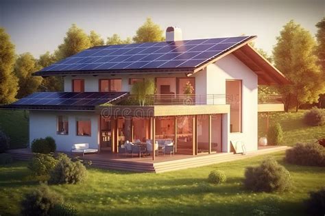 Harnessing the Sun S Power Eco-Friendly Solar-Powered Homes for Sustainable Living. Created with ...