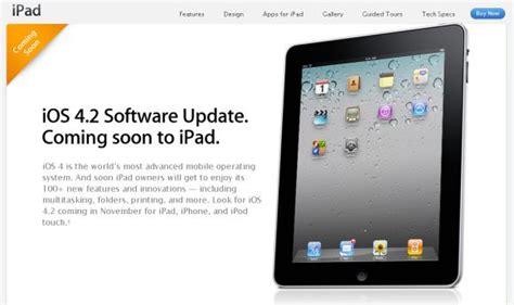 Revealed: iOS 4.2 features for the iPad - SoyaCincau