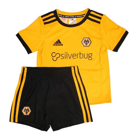 Official Wolves FC 2018/19 home infant kit