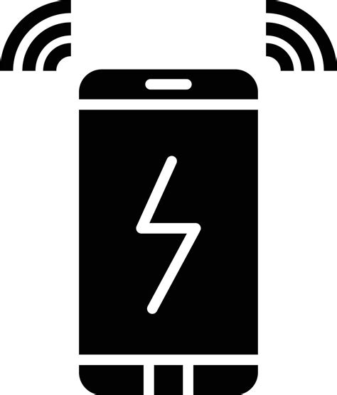 Wireless charging Vector Icon Design Illustration 9977445 Vector Art at Vecteezy