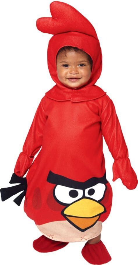 Baby Red Angry Birds Costume - Party City | Party city costumes, Angry birds costumes, Red angry ...